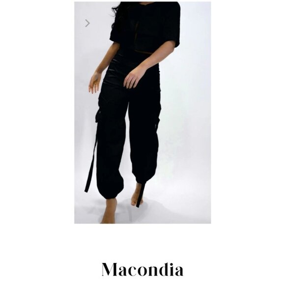 Macondia Cargo Pant Black Size S - Picture 1 of 16